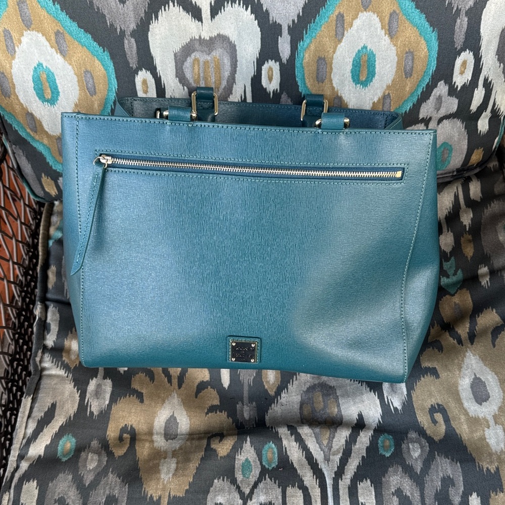 Dooney & Bourke Teal Satchel